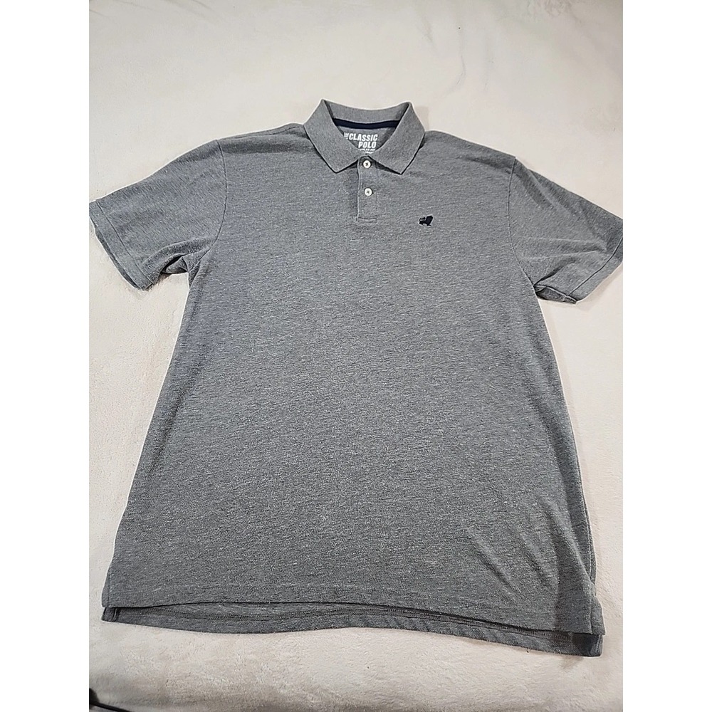 Old Navy The Original Polo Regular Fit‎ Coupe Standard Grey Largw